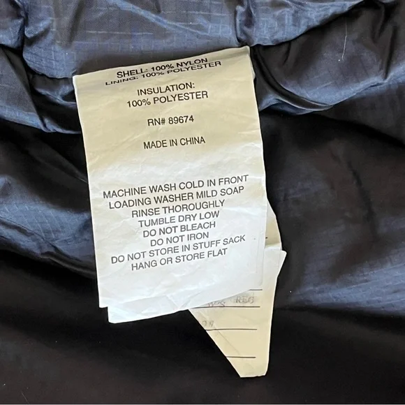 Mountain Hardware Lime Green Gray 32" x 70" Sleeping Bag Ultra Lamina 32° 24 oz - Picture 4 of 5